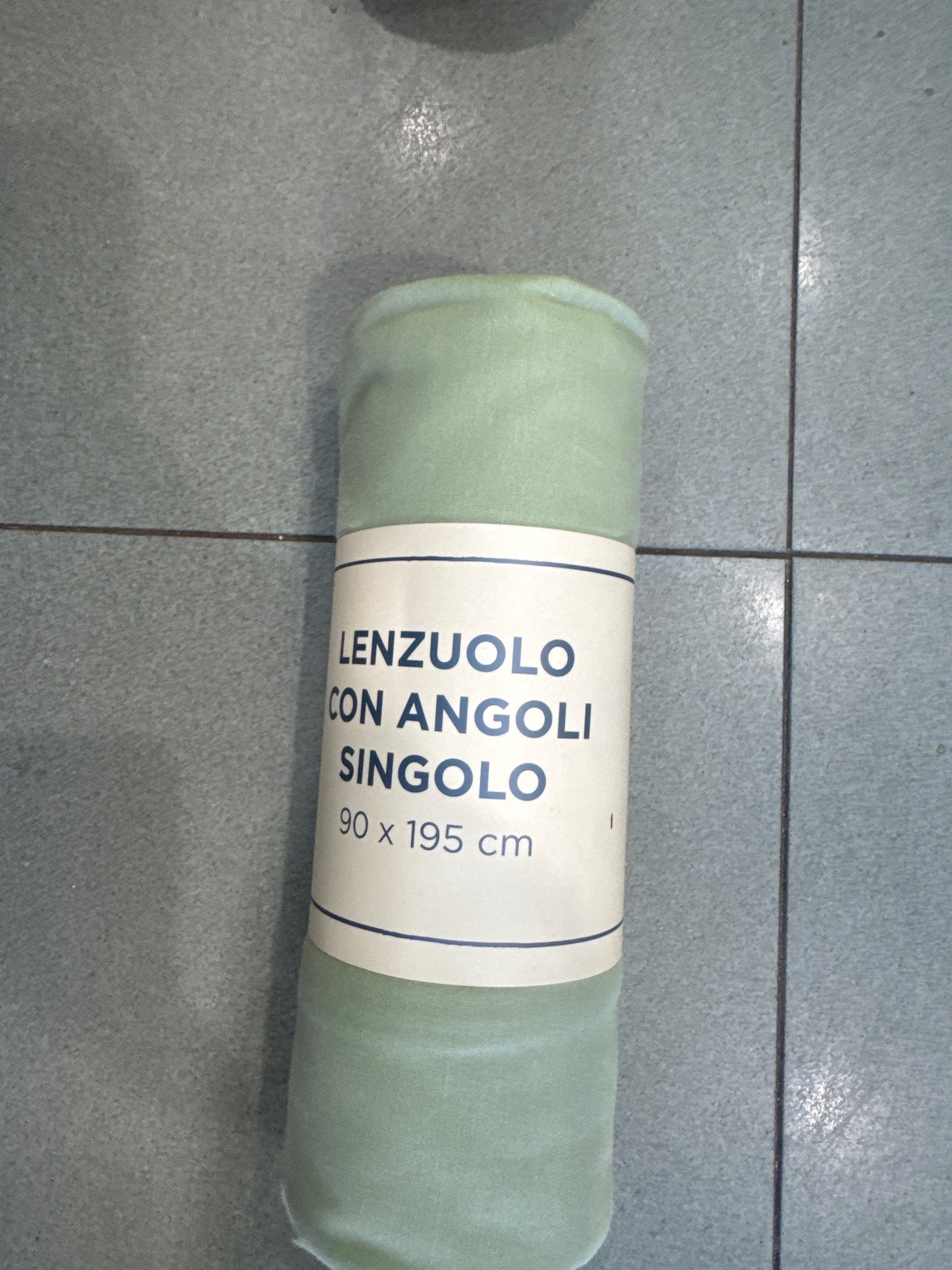 Lenzuolo singolo con angoli