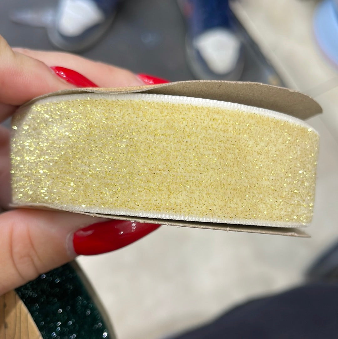 Nastro velluto glitterato