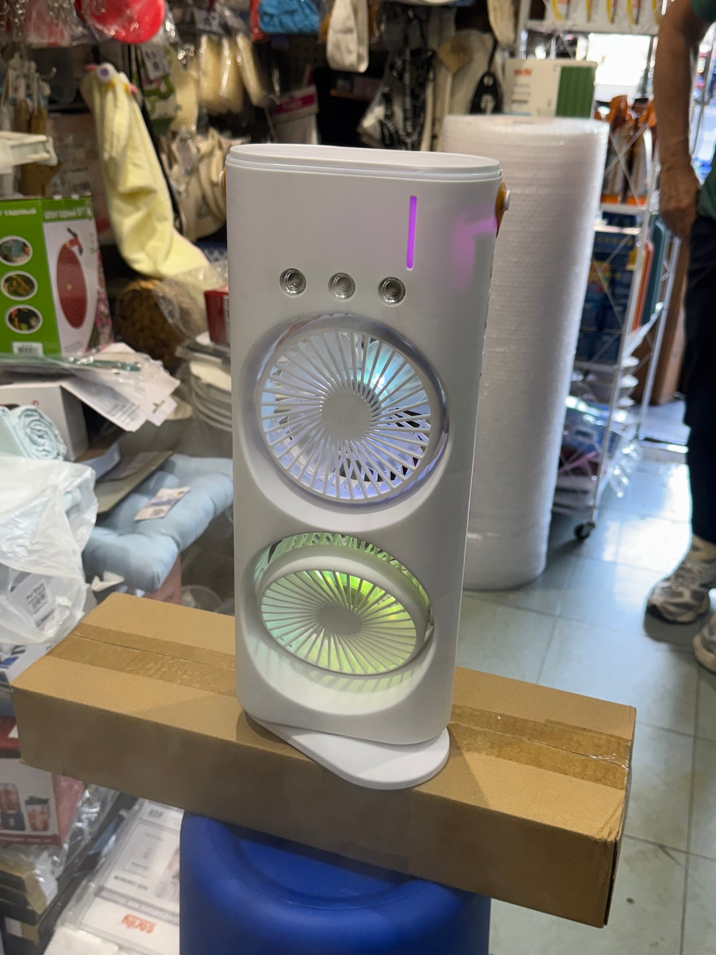 Ventilatore nebulizzatore portatile