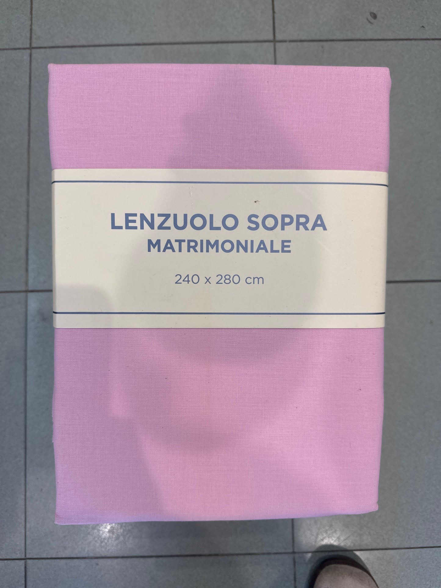 Lenzuolo sopra matrimoniale