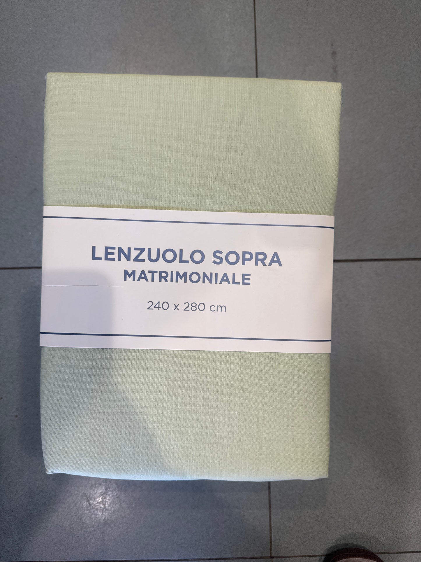 Lenzuolo sopra matrimoniale