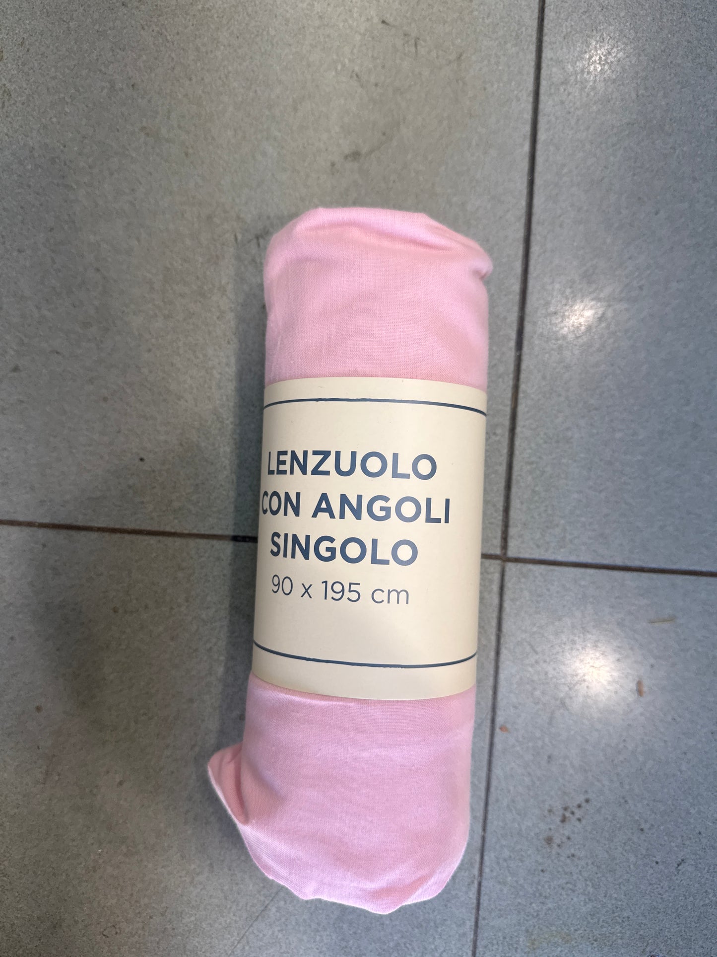Lenzuolo singolo con angoli