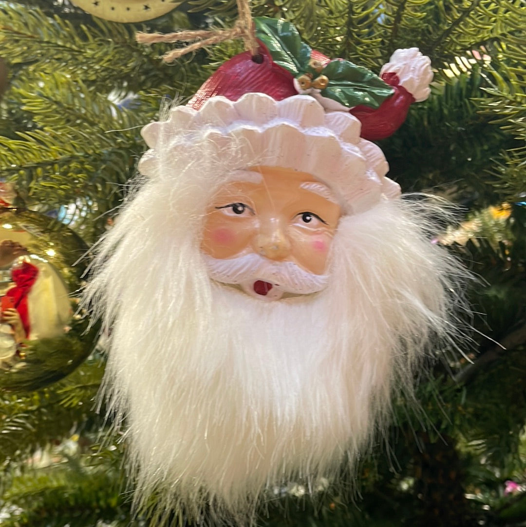 Pendente babbo natale resina