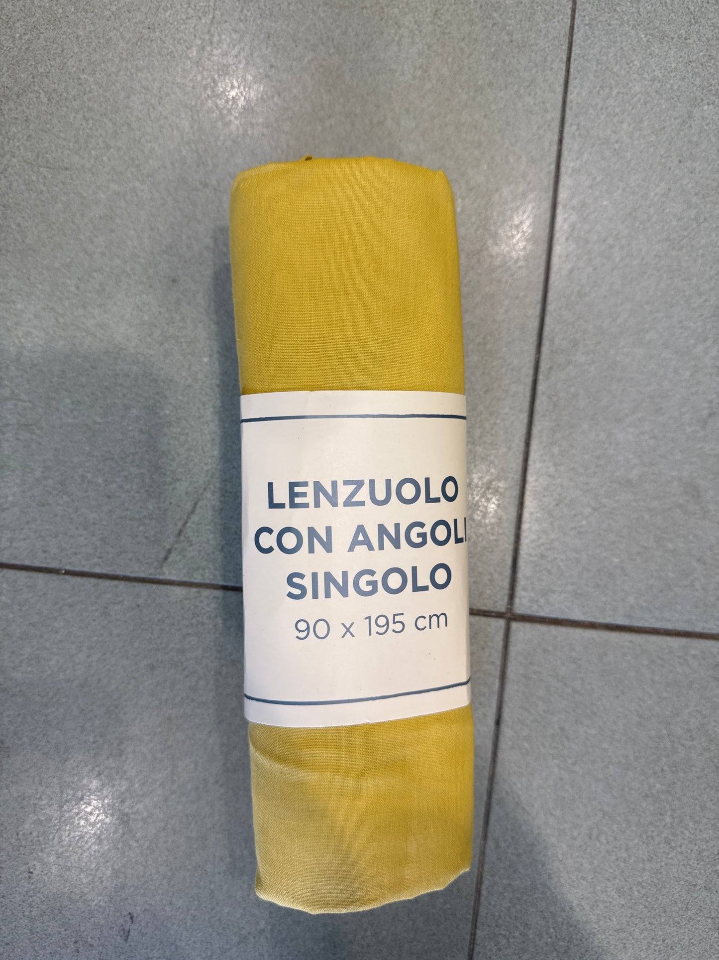 Lenzuolo singolo con angoli