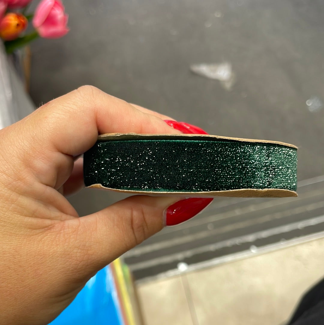 Nastro velluto glitterato