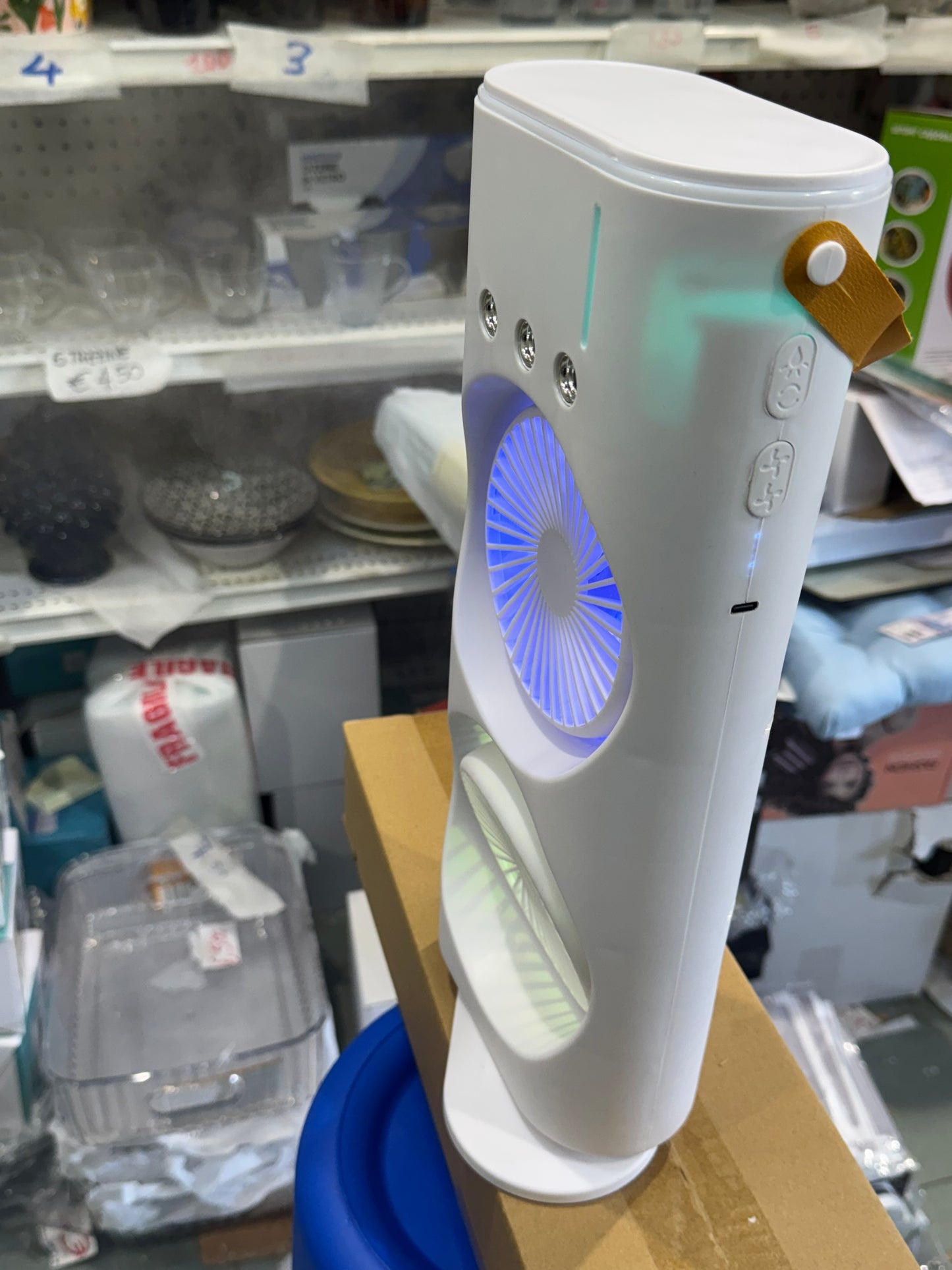 Ventilatore nebulizzatore portatile
