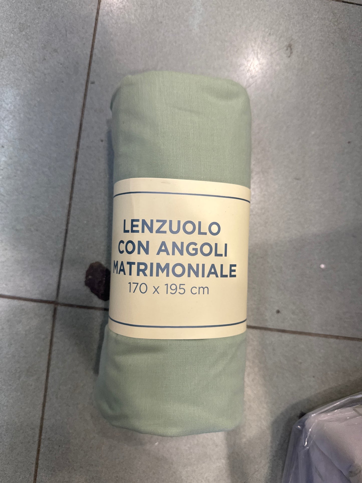 Lenzuolo con angoli matrimoniali