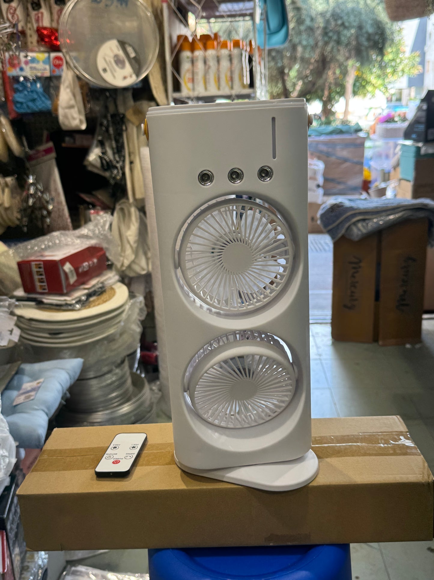 Ventilatore nebulizzatore portatile