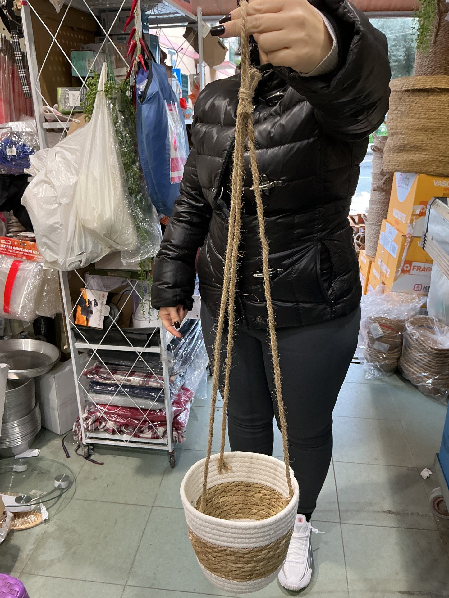Cestino da appendere
