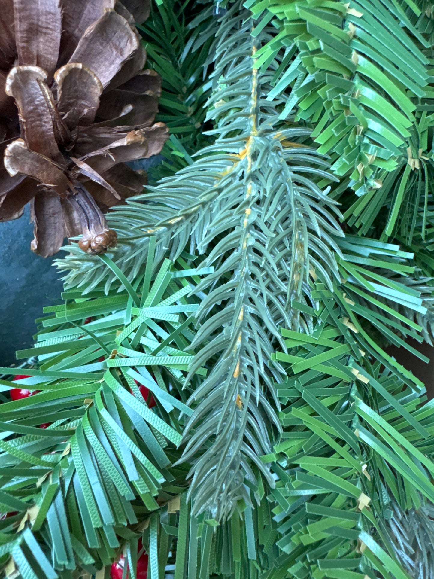 Albero decoro con luci