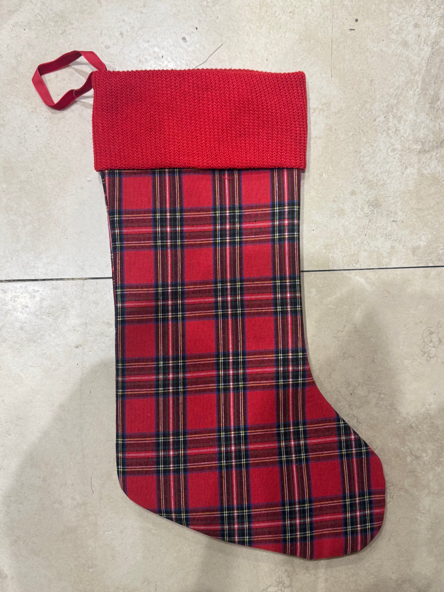 Calza tartan