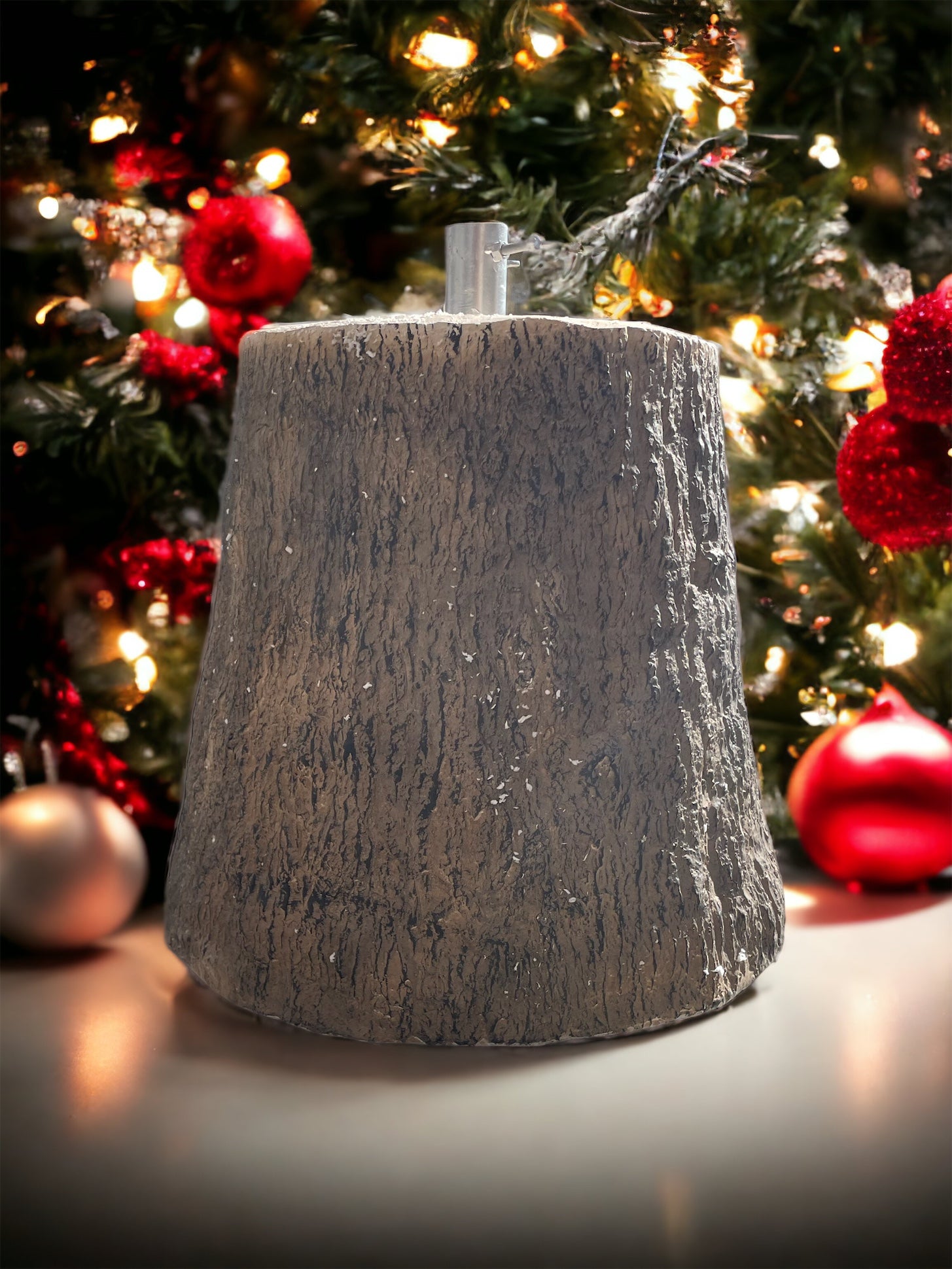 Svaalbard base piedistallo tronco 29x38cm Albero di Natale artificiale