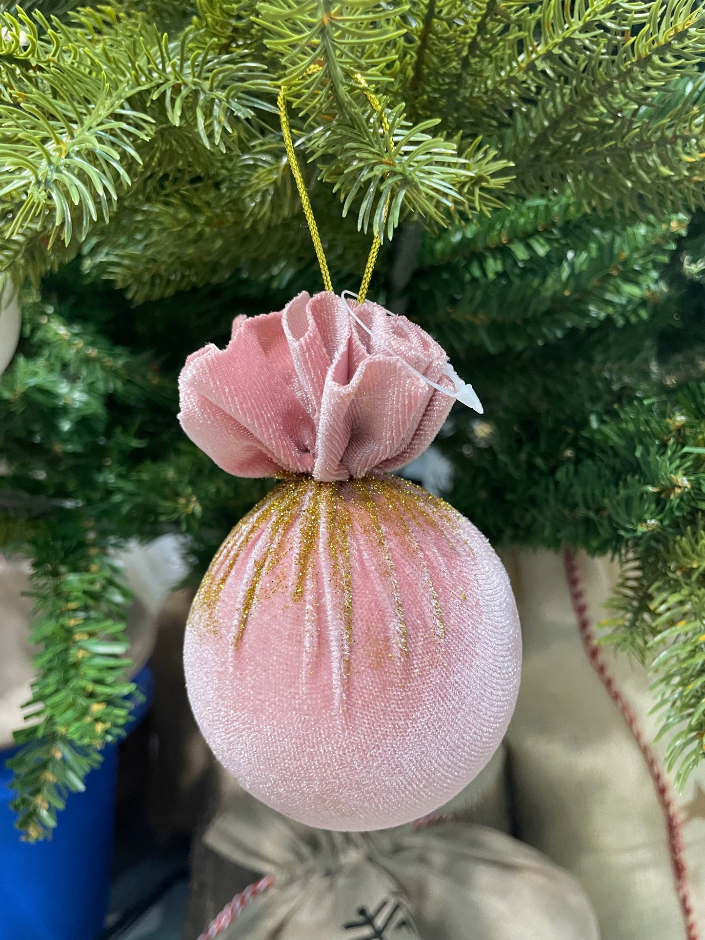 Palline Velluto rosa