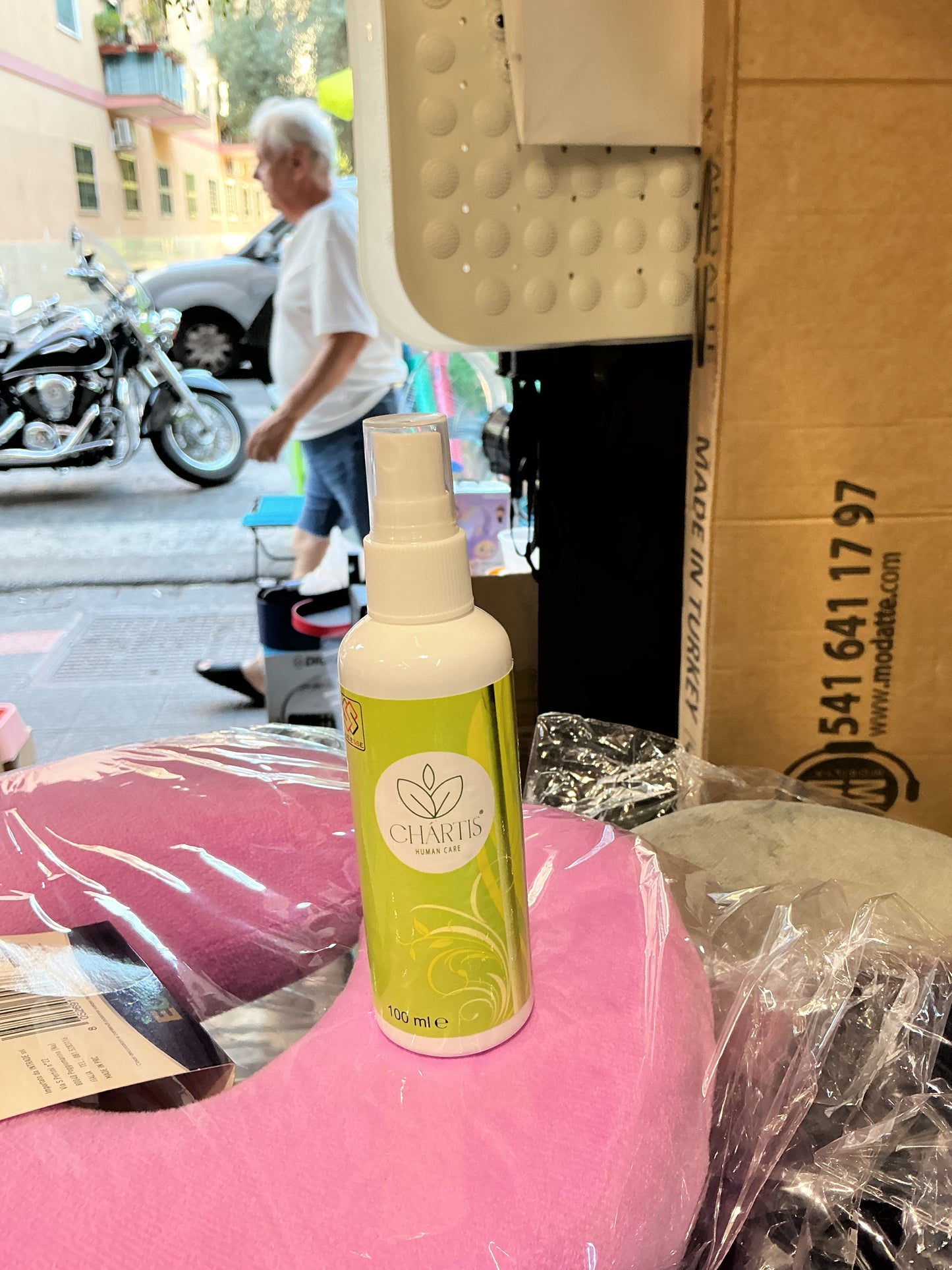 Profumo per il corpo alla citronella
