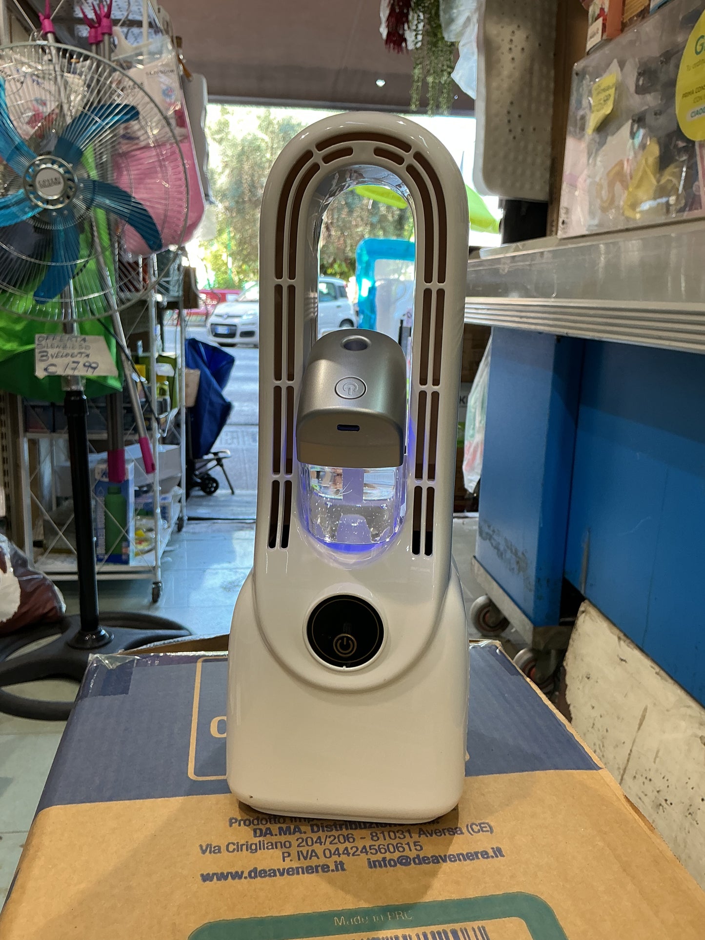 Ventilatore nebulizzatore