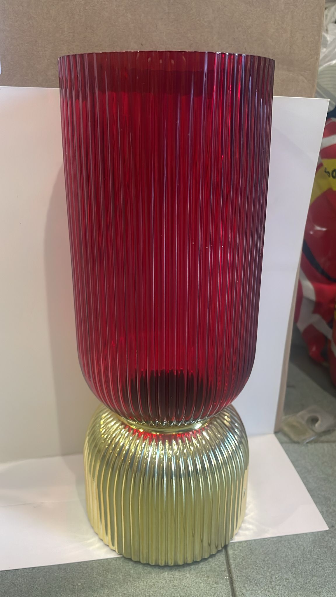 Vaso in vetro