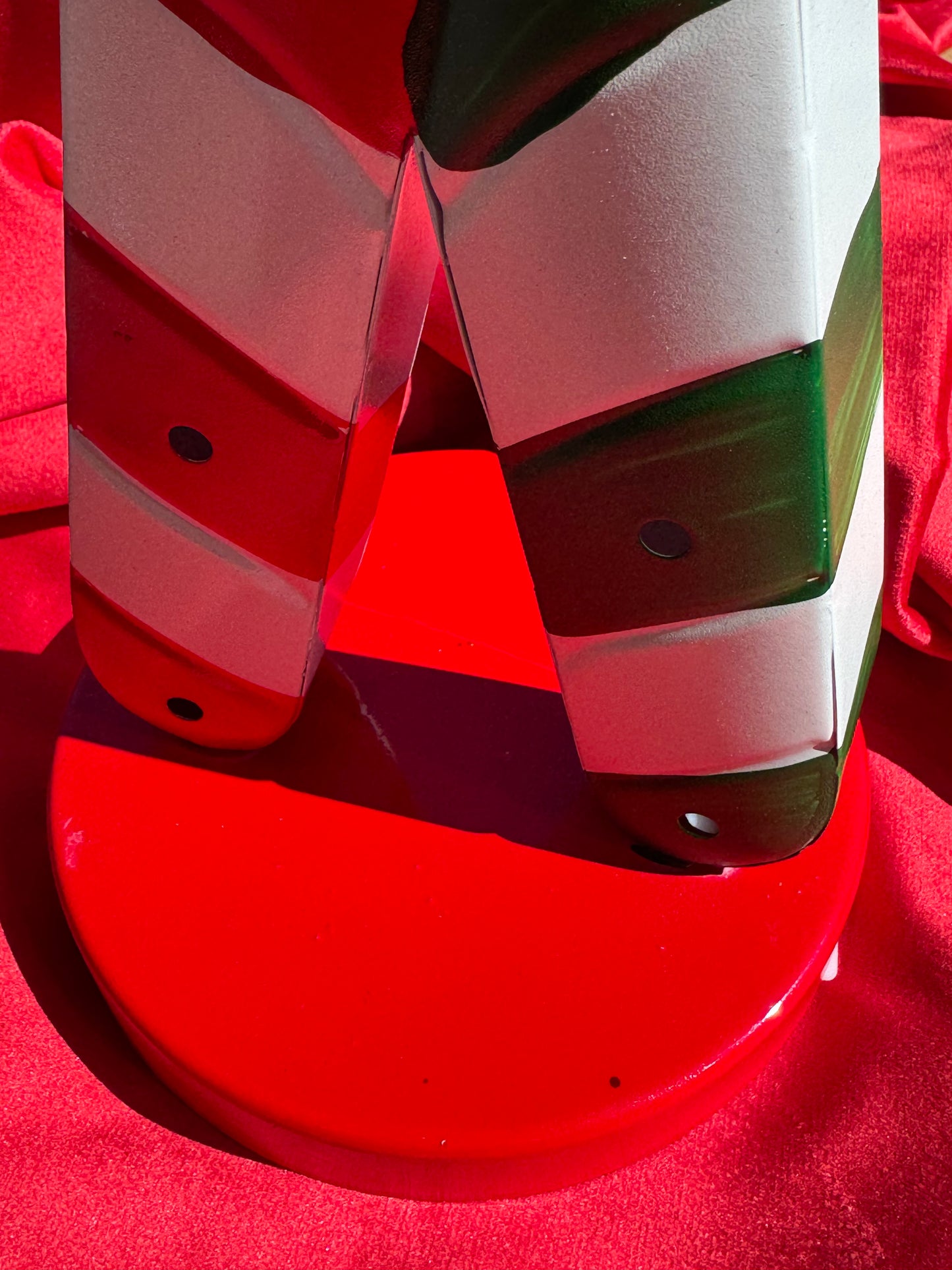 Candy cane metallo luminoso