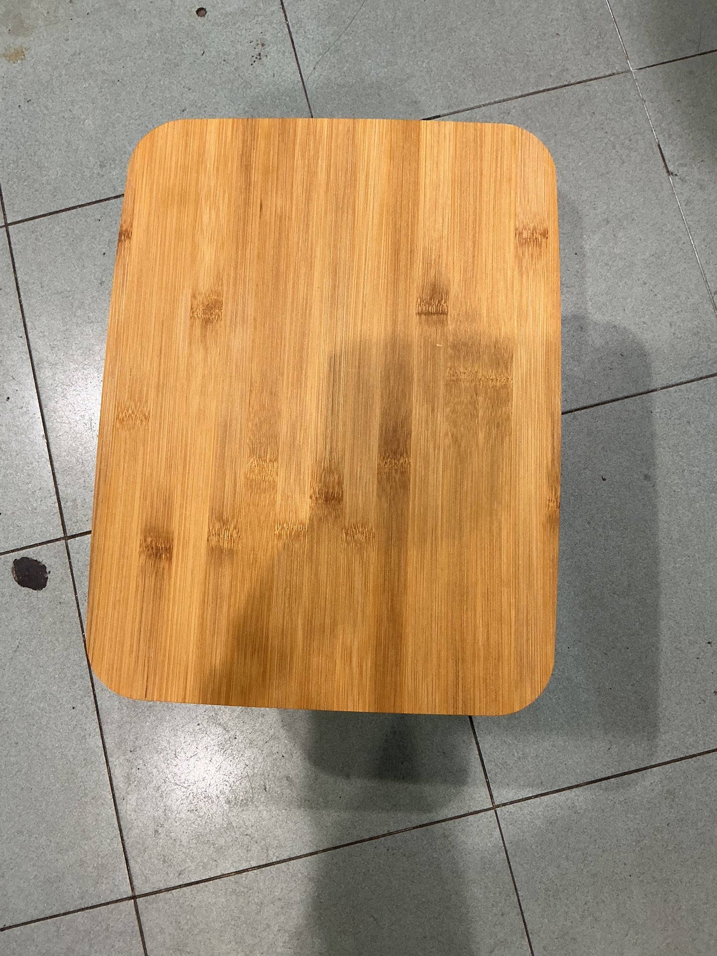Cesto plastica e bambù