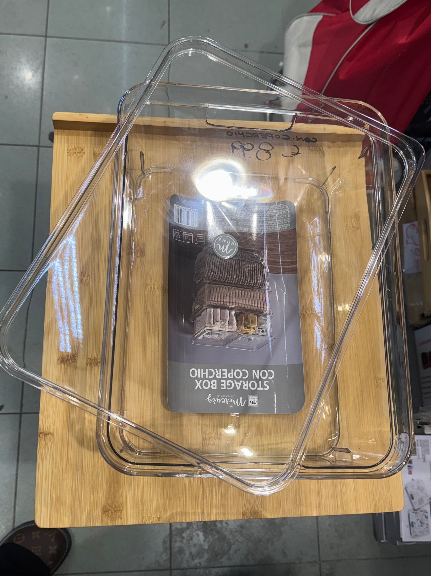 Box con coperchio
