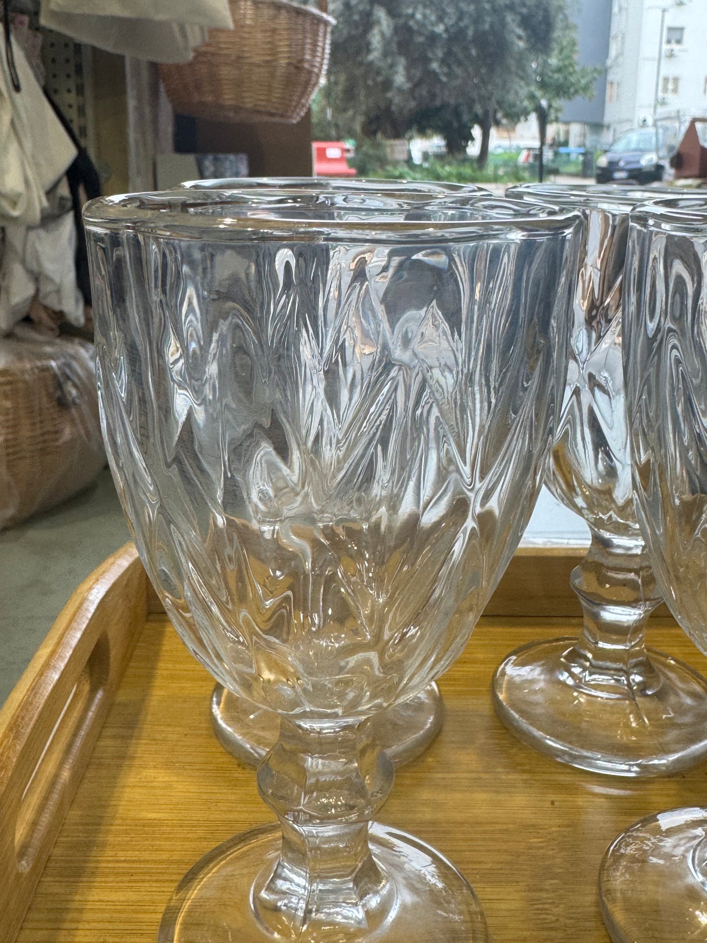 Set 6 calici diamond