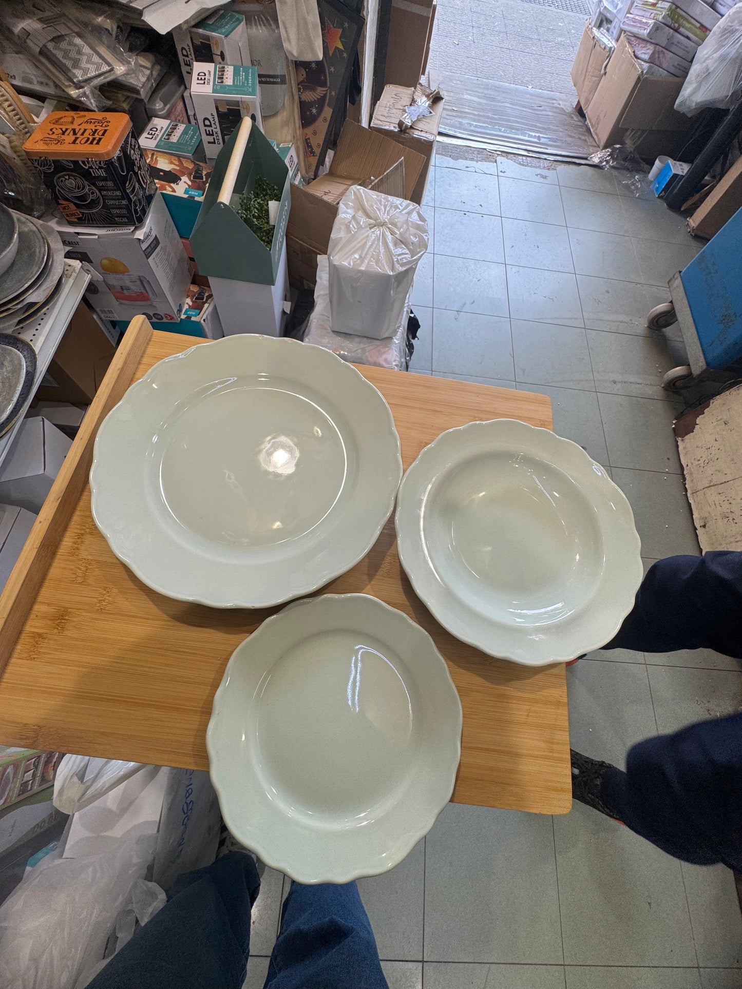 Servizio di piatti 18 pezzi