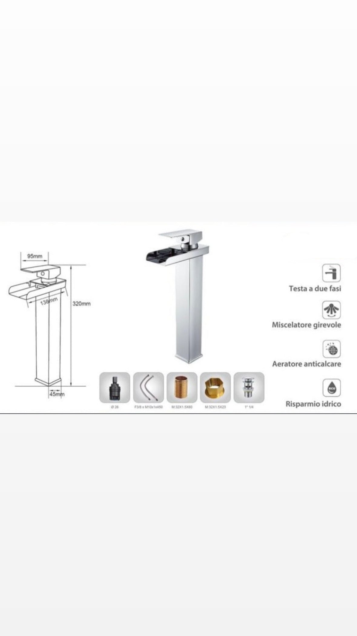 Miscelatore cascata
