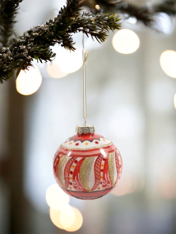 Palla di Natale in vetro
