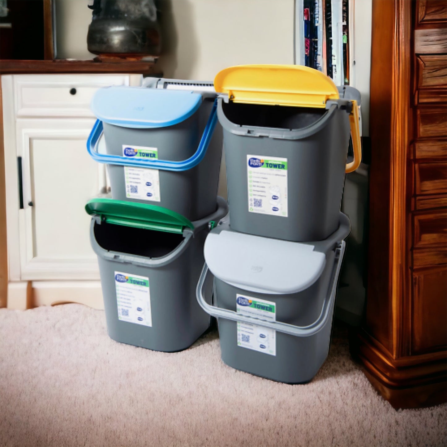 Pattumiera tower bin