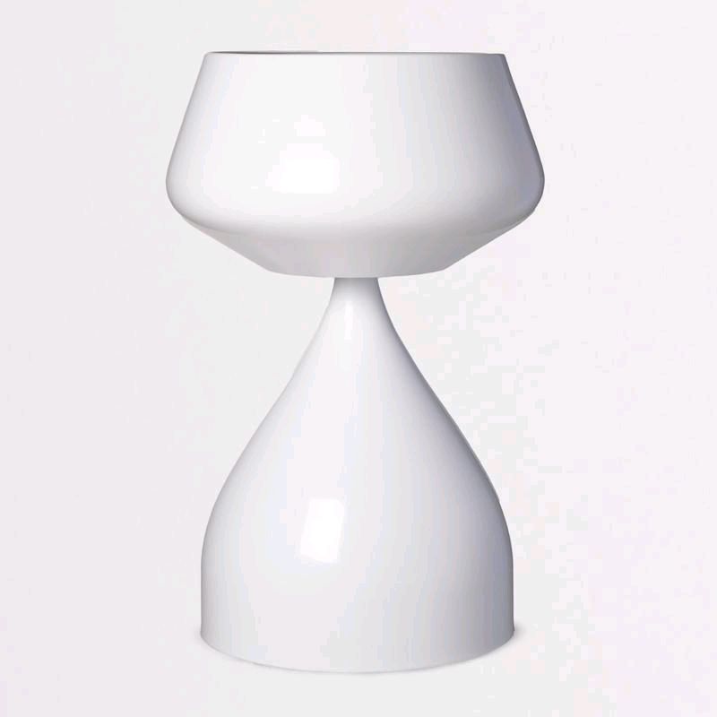 Vaso in metallo 65 cm in 2 colorazioni