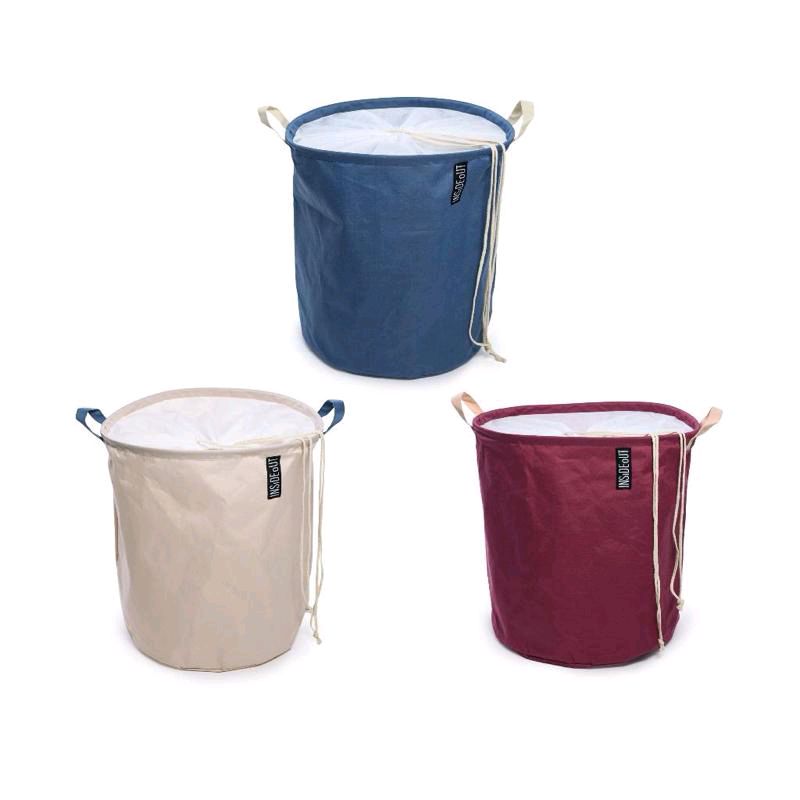 Cesta in tessuto interno plastificato anti umidità