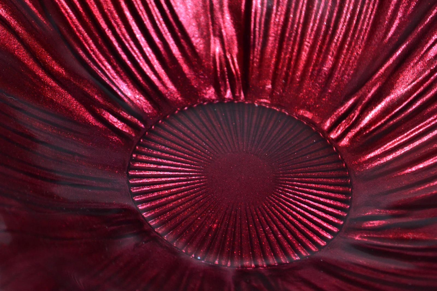 Centrotavola Vetro Rosso