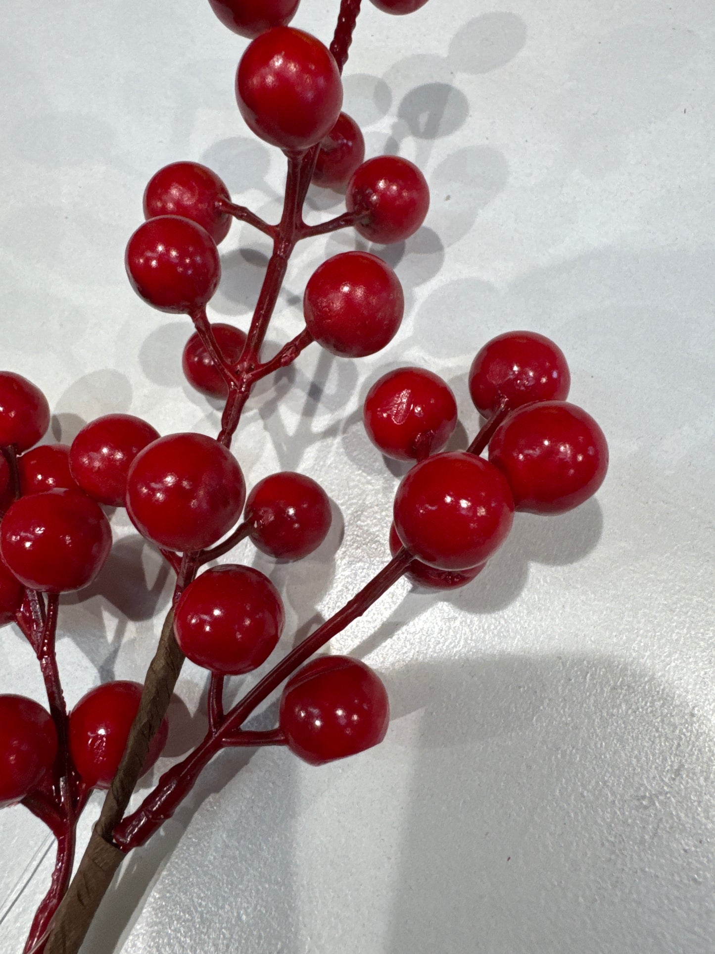 Pick decorativo bacche rosse