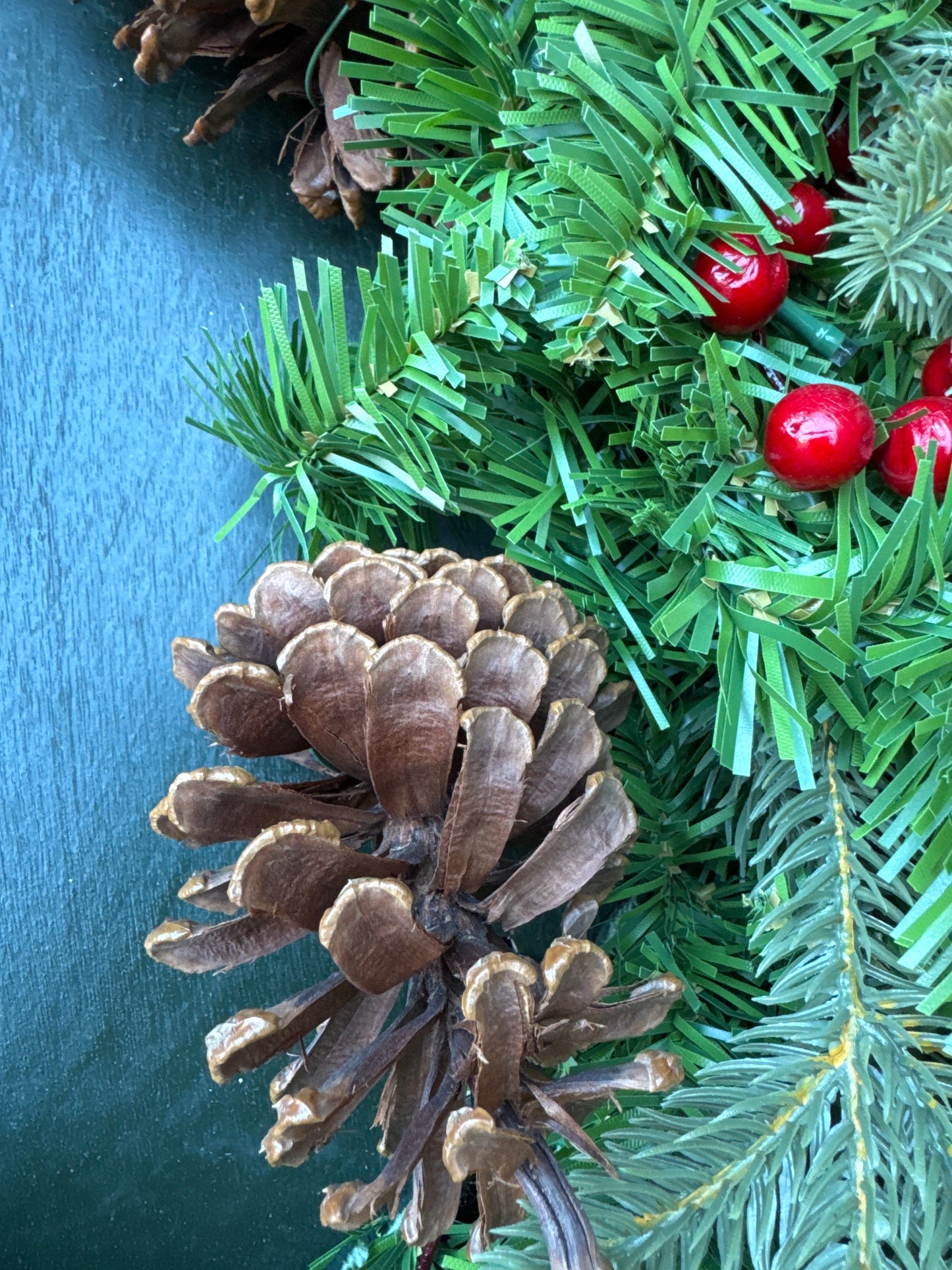 Albero decoro con luci