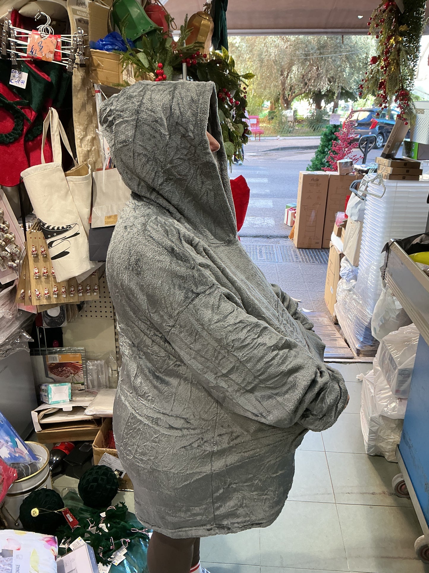 Felpa con cappuccio  da casa