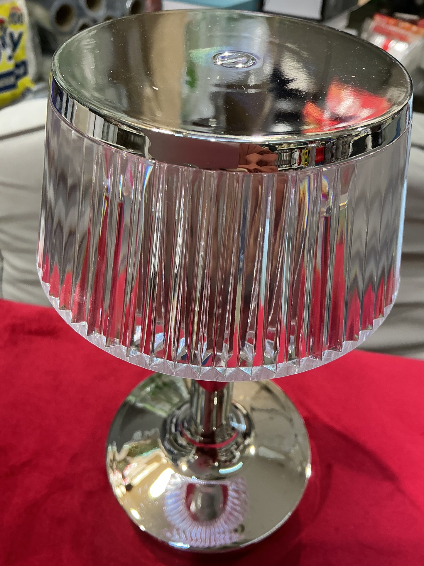 Lampada touch ricaricabile 23 cm