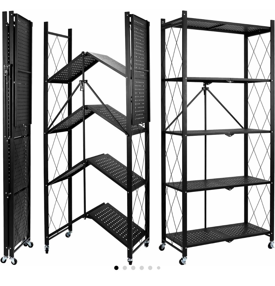 Scaffalatura richiudibile 5 ripiani