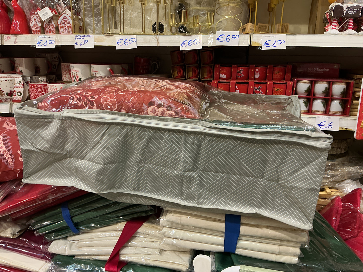 Contenitore cambio stagione sotto letto