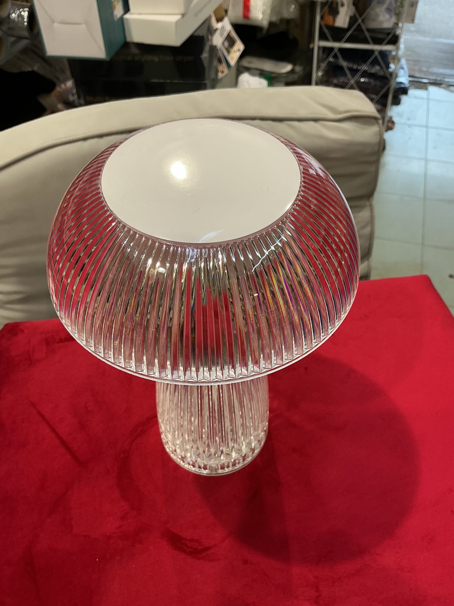 Lampada touch ricaricabile 25 cm