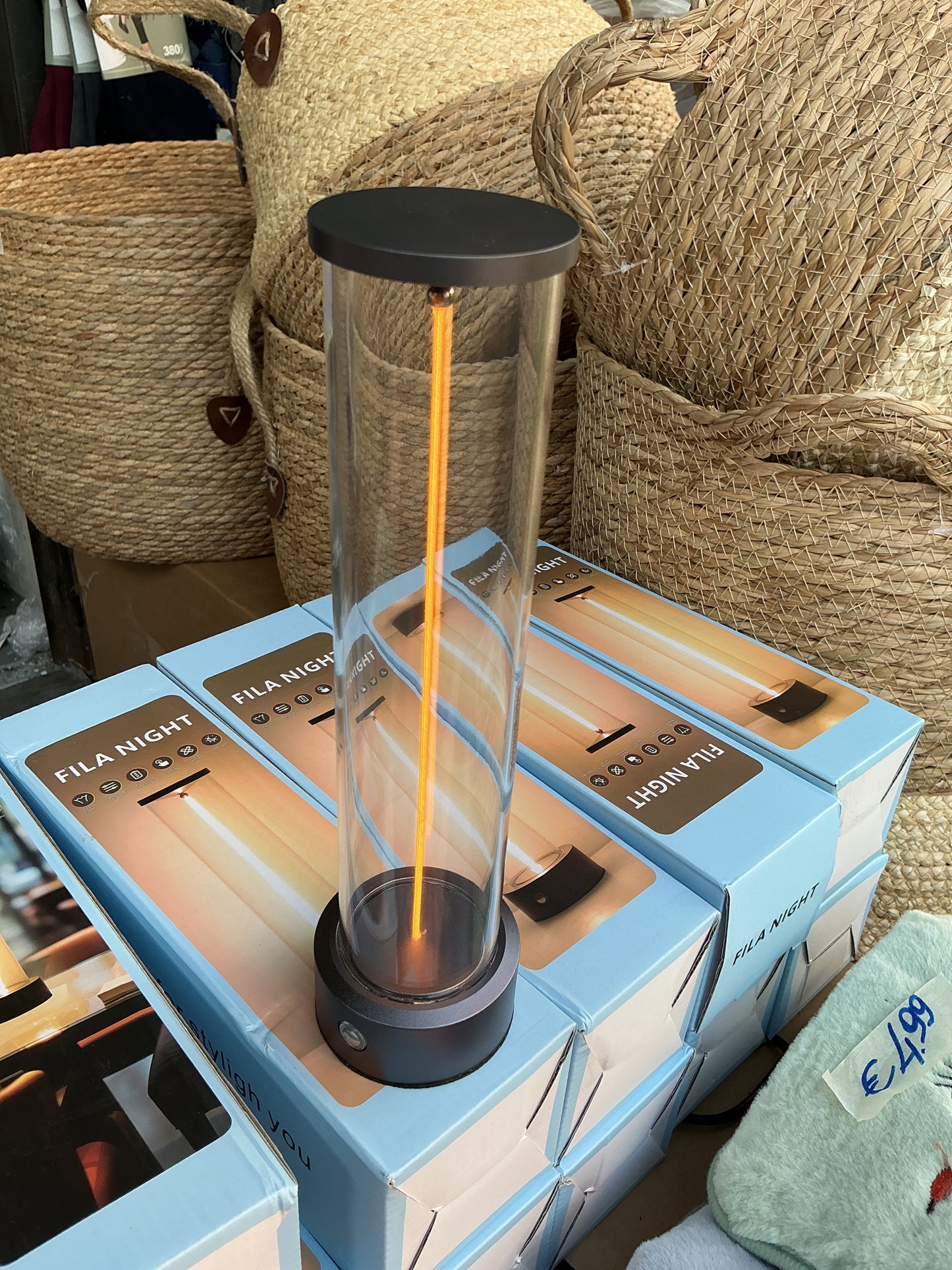 Lampada touch ricaricabile