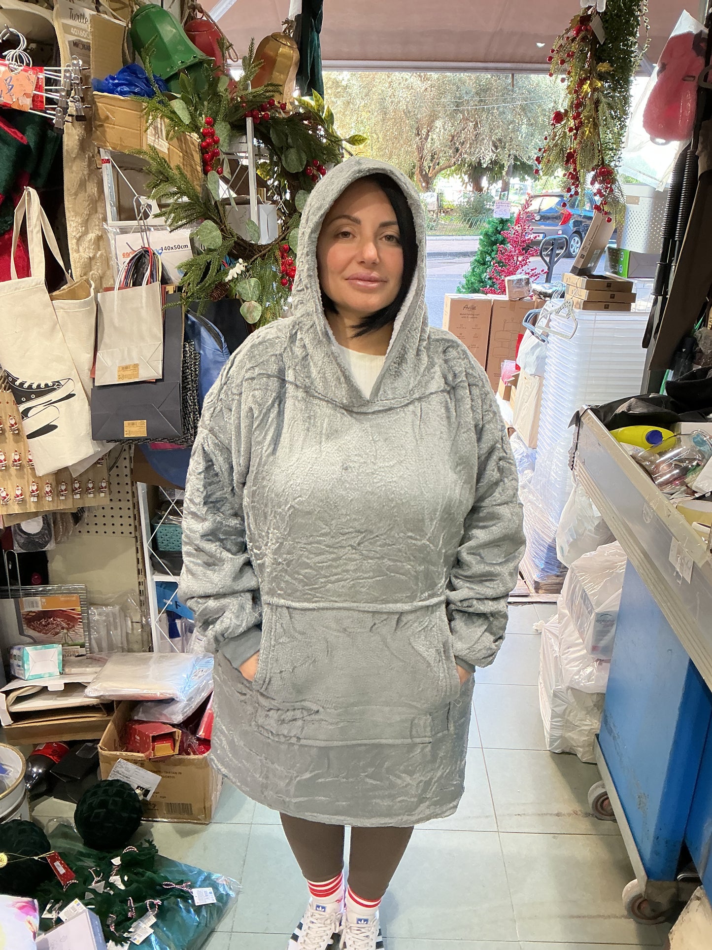 Felpa con cappuccio  da casa