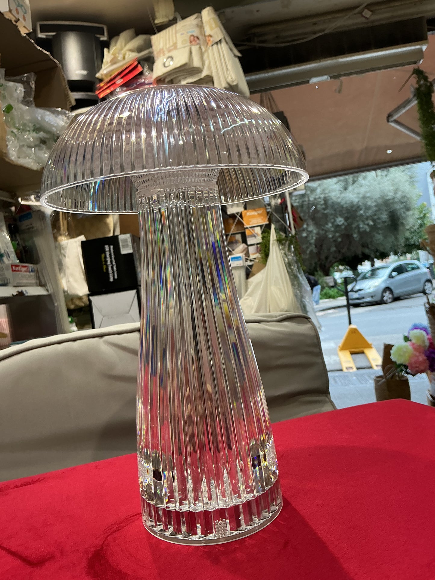 Lampada touch ricaricabile 25 cm