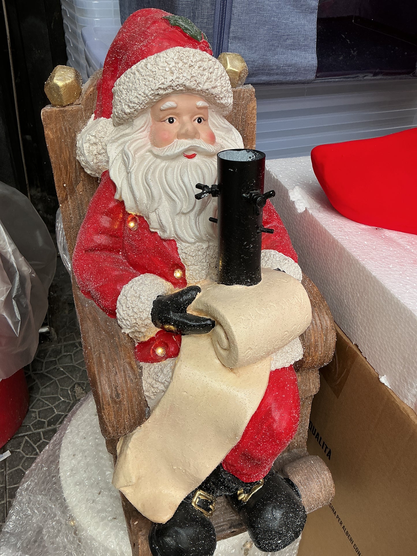 Base per albero luminosa