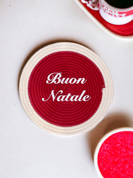 Sottopiatto buon natale