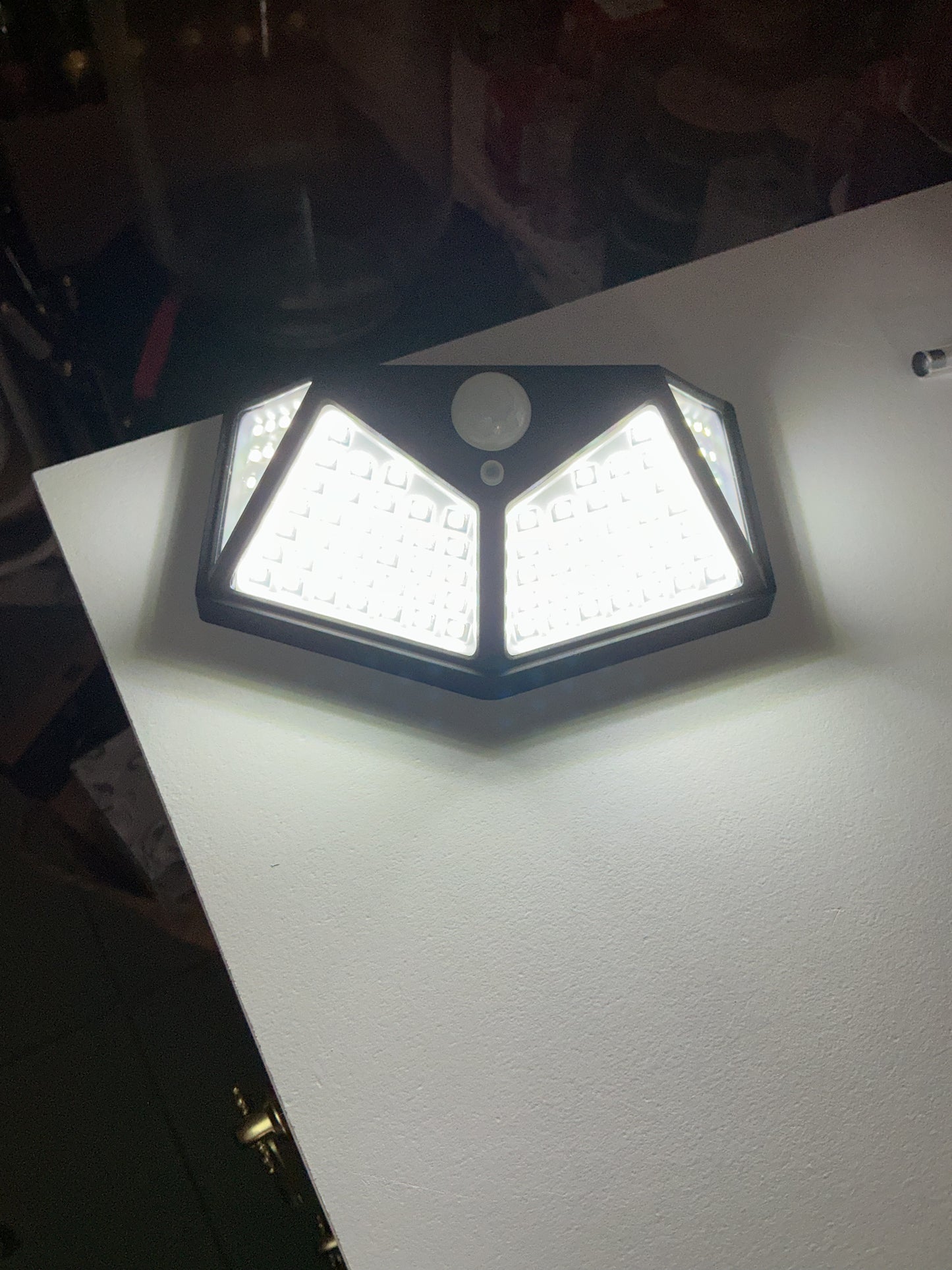 Luce pannello solare
