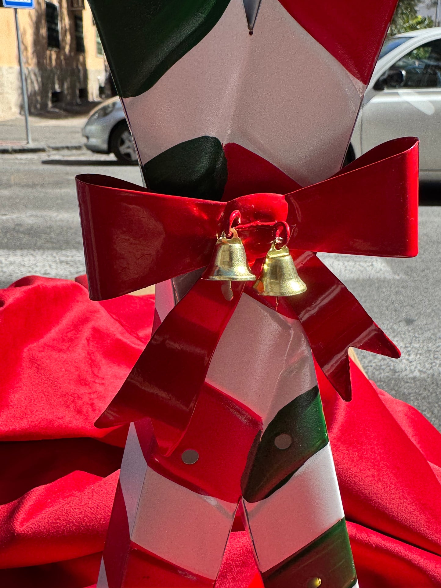 Candy cane metallo luminoso