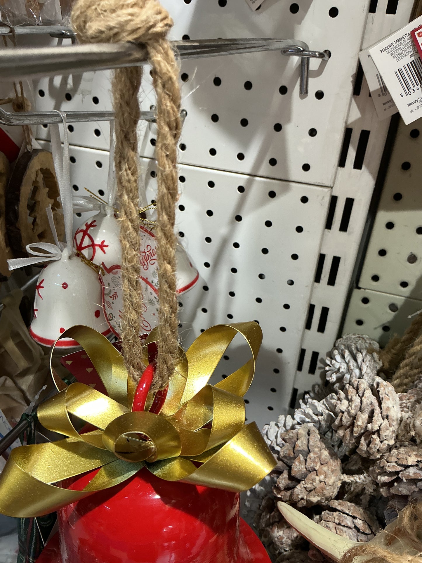 Campana decorativa in metallo