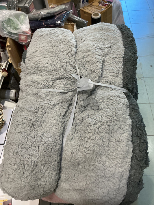 Plaid agnellato  bicolore