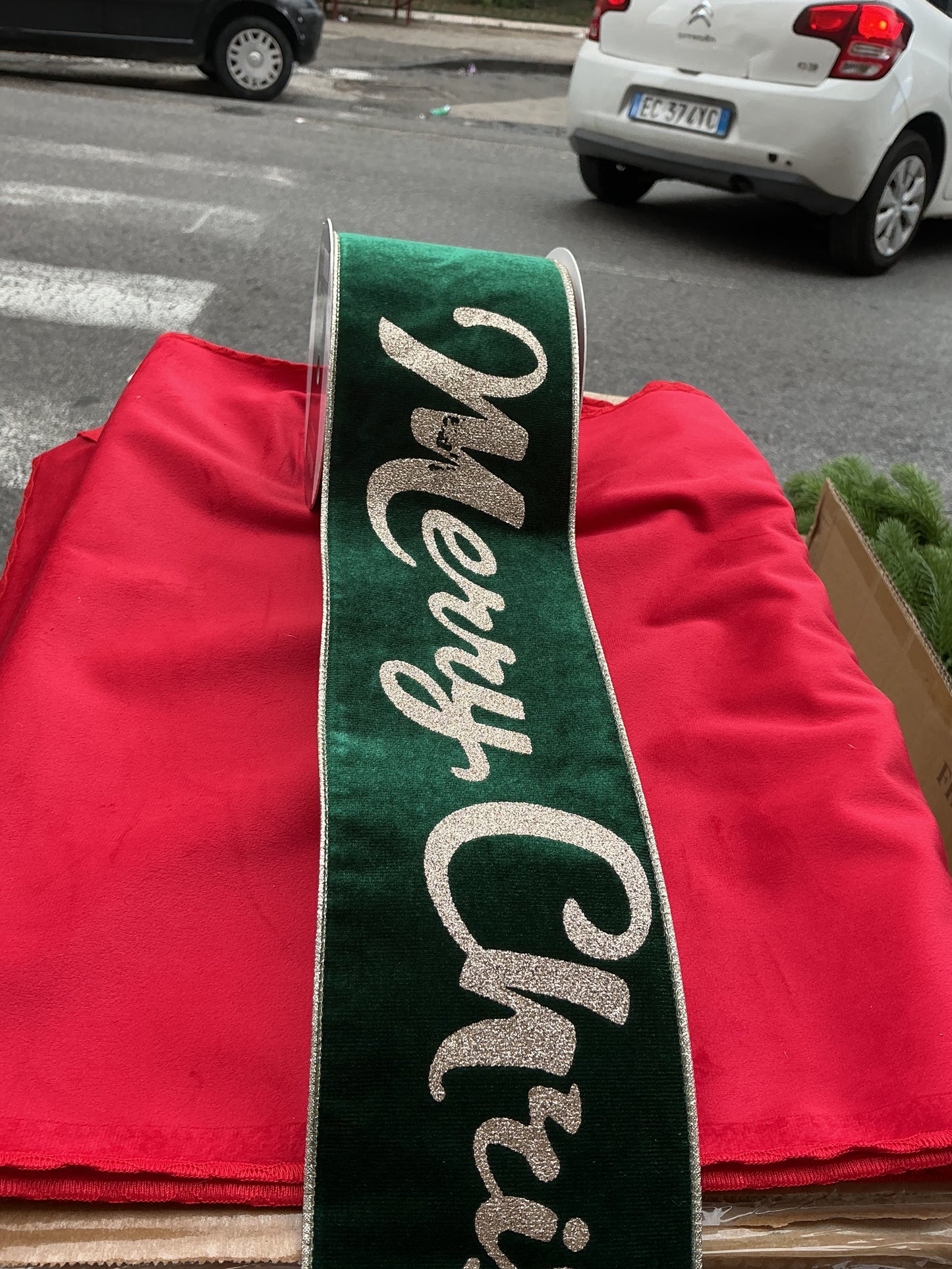 Nastro decorativo in velluto