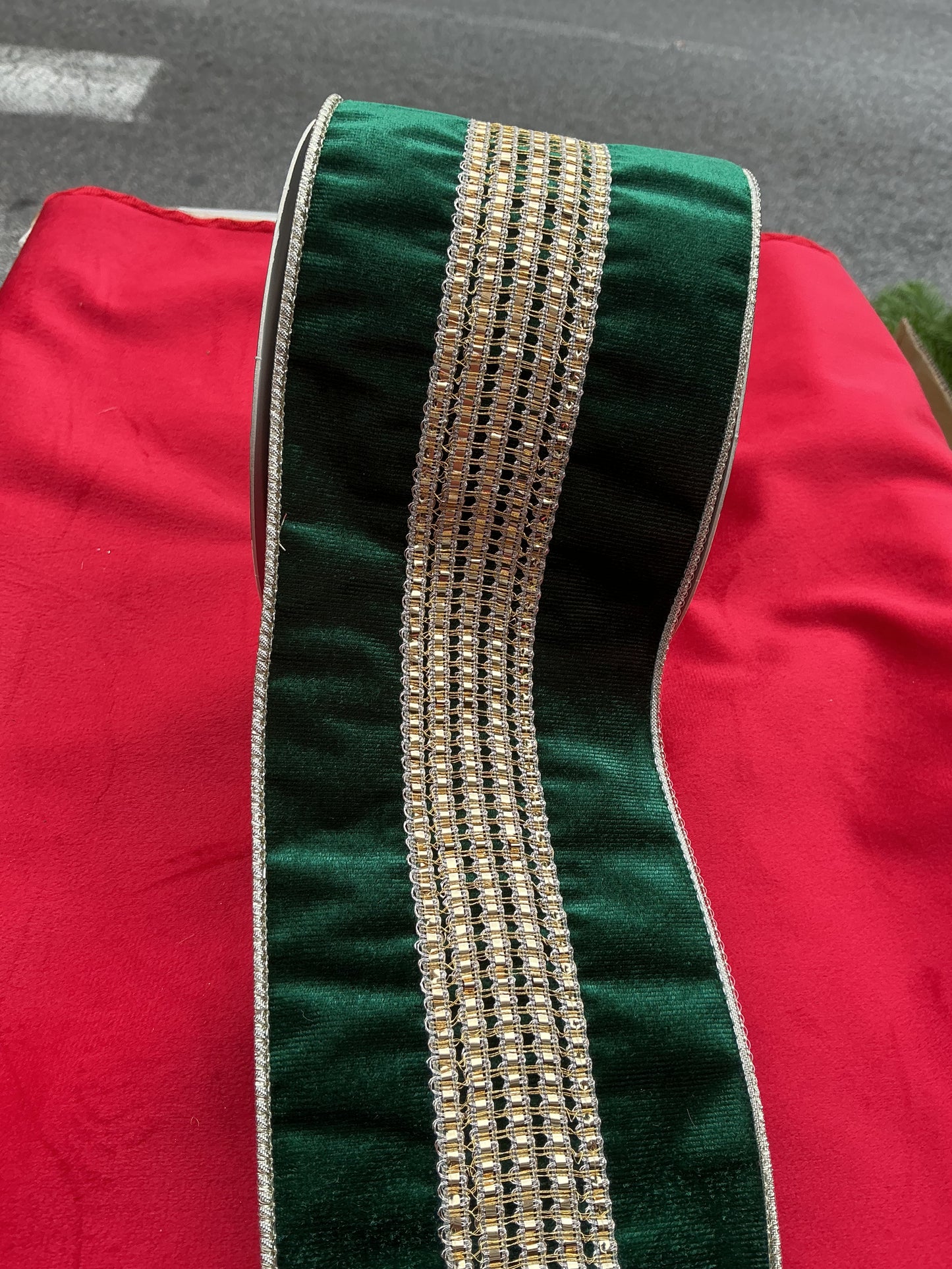 Nastro decorativo in velluto