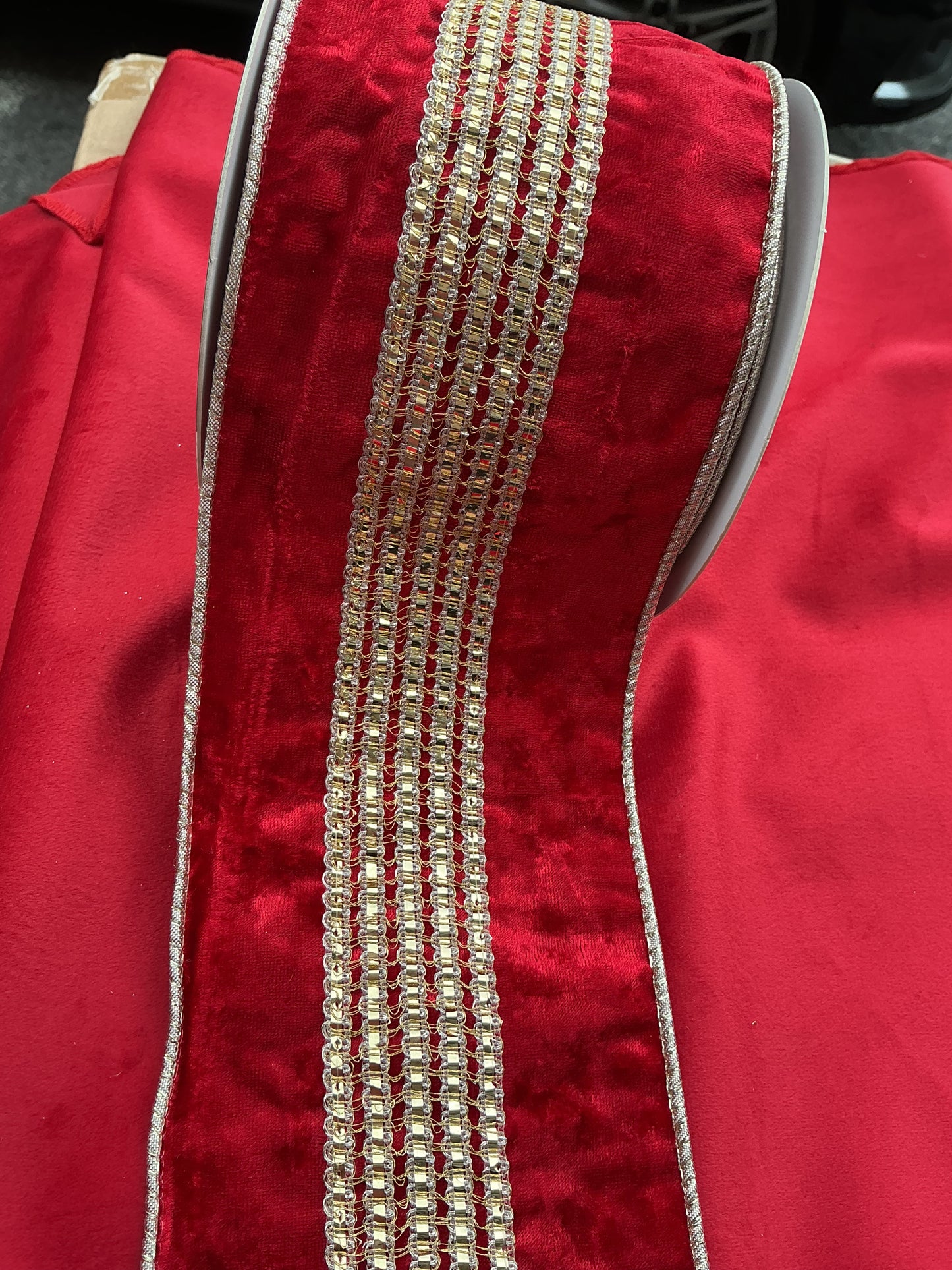 Nastro decorativo in velluto